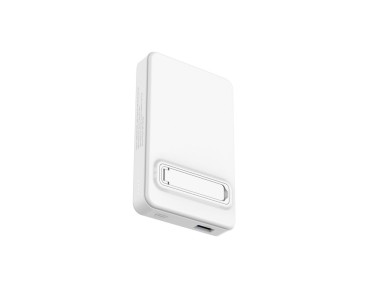 Powerbank Wozinsky WLWP-10KA0Y3WS 22.5W PD Qi2 10000 mAh, with stand, 1x USB-A, 1x USB-C - white Powerbank Wozinsky WLWP-10KA0Y3WS 22.5W PD Qi2 10000 mAh, with stand, 1x USB-A, 1x USB-C - white