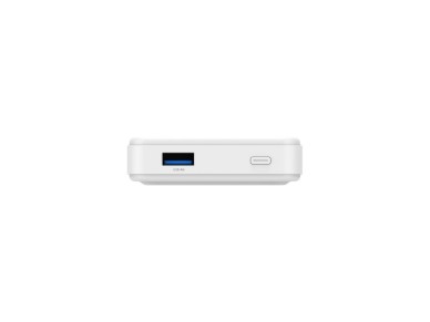 Powerbank Wozinsky WLWP-10KA0Y3WS 22.5W PD Qi2 10000 mAh, with stand, 1x USB-A, 1x USB-C - white Powerbank Wozinsky WLWP-10KA0Y3WS 22.5W PD Qi2 10000 mAh, with stand, 1x USB-A, 1x USB-C - white