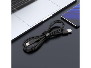 Acefast USB cable - USB Type C 1.2m, 3A white (C2-04 white) Acefast USB cable - USB Type C 1.2m, 3A white (C2-04 white)