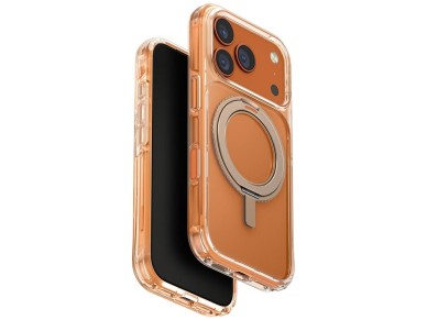 Uniq Swivix Rotating Kickstand 360 Case for iPhone 17 Pro - Gold Uniq Swivix Rotating Kickstand 360 Case for iPhone 17 Pro - Gold