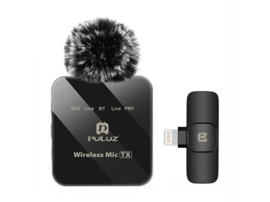 Microfone de lapela sem fio PULUZ PU647B (raio)