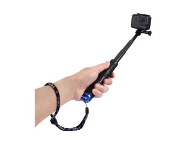 Selfie Stick Puluz for sports cameras (DJI, GoPro, Insta360)(black) Selfie Stick Puluz for sports cameras (DJI, GoPro, Insta360)(black)