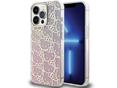 Hello Kitty IML Gradient Electrop Crowded Kitty Head Case for iPhone 14 Pro Max - Pink Hello Kitty IML Gradient Electrop Crowded Kitty Head Case for iPhone 14 Pro Max - Pink