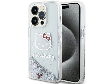 Hello Kitty Liquid Glitter Charms Kitty Head case for iPhone 13 Pro Max - silver Hello Kitty Liquid Glitter Charms Kitty Head case for iPhone 13 Pro Max - silver