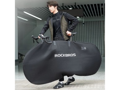 Funda elástica Rockbros D002 para bicicletas de carretera y montaña de 26" - Negra Funda elástica Rockbros D002 para bicicletas de carretera y montaña de 26" - Negra