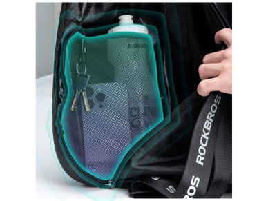 Mochila Rockbros H34 con soporte para casco - Negra
