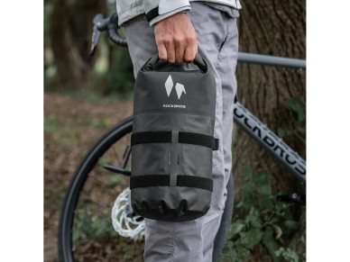 Rockbros AS-156 7l Fork Bag Waterproof Pannier - Black Rockbros AS-156 7l Fork Bag Waterproof Pannier - Black