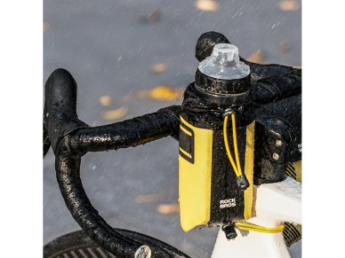 Rockbros AS-162 Waterproof Handlebar Bottle Bag - Yellow Rockbros AS-162 Waterproof Handlebar Bottle Bag - Yellow
