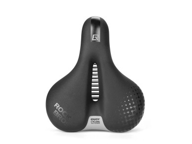Selim de bicicleta ergonômico e confortável Rockbros 6876 - preto Selim de bicicleta ergonômico e confortável Rockbros 6876 - preto