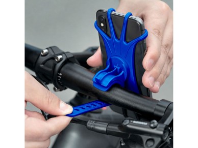 Rockbros LF436 Handlebar Clamp Phone Holder - Blue