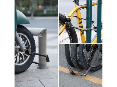 Rockbros LFCXR0085 Folding Bike Lock with Combination - Black Rockbros LFCXR0085 Folding Bike Lock with Combination - Black