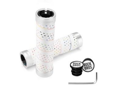 Rockbros GR0112 Grips - White Rockbros GR0112 Grips - White