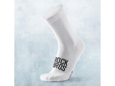 Rockbros 49210016001 ROAD TO SKY Cycling Socks 39-42 cm - White Rockbros 49210016001 ROAD TO SKY Cycling Socks 39-42 cm - White