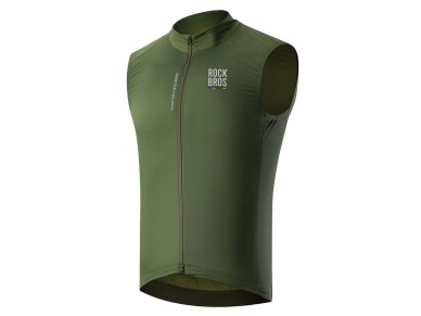 Rockbros TLMJ003-01 ROAD TO SKY men's lightweight breathable cycling vest M - green Rockbros TLMJ003-01 ROAD TO SKY men's lightweight breathable cycling vest M - green