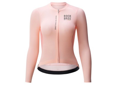 Rockbros 15110012011 ROAD TO SKY women's cycling jersey long sleeve M - pink Rockbros 15110012011 ROAD TO SKY women's cycling jersey long sleeve M - pink