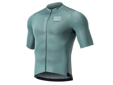 Rockbros 15120014016 ROAD TO SKY men's cycling jersey short sleeve S - gray-blue Rockbros 15120014016 ROAD TO SKY men's cycling jersey short sleeve S - gray-blue