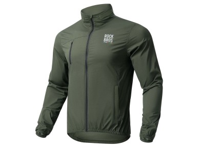 Rockbros TLWT002 ROAD TO SKY S Bicycle Windbreaker - Green Rockbros TLWT002 ROAD TO SKY S Bicycle Windbreaker - Green