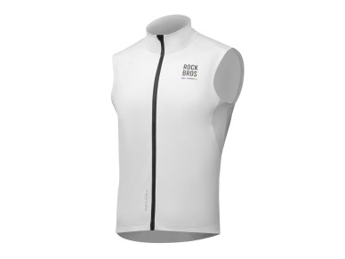 Chaleco cortavientos aislante Rockbros TLMJ002 ROAD TO SKY, talla L - blanco Chaleco cortavientos aislante Rockbros TLMJ002 ROAD TO SKY, talla L - blanco