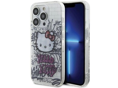 Hello Kitty IML Kitty On Bricks Graffiti case for iPhone 13 Pro Max - white Hello Kitty IML Kitty On Bricks Graffiti case for iPhone 13 Pro Max - white