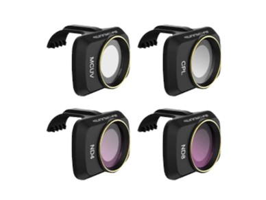 Set of 4 filters CPL ND 4/8 UV Sunnylife for DJI Mini 2 (MM-FI9257) Set of 4 filters CPL ND 4/8 UV Sunnylife for DJI Mini 2 (MM-FI9257)