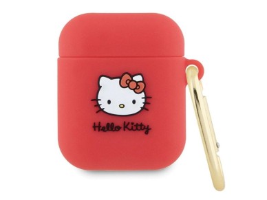 Hello Kitty Silicone 3D Kitty Head case for AirPods 1/2 - fuchsia Hello Kitty Silicone 3D Kitty Head case for AirPods 1/2 - fuchsia