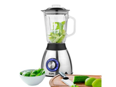 Liquidificador de vidro de 550 w e 1,5 l