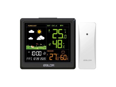 BALDRTHERM B0389WST2H2-V1 Weather Station with Outdoor Sensor BALDRTHERM B0389WST2H2-V1 Weather Station with Outdoor Sensor