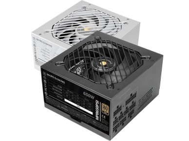 Mars Gaming MPB650PSI Power Supply / 650W / 12cm Fan / 80 Plus Gold Mars Gaming MPB650PSI Power Supply / 650W / 12cm Fan / 80 Plus Gold