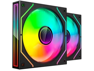 Pack of 2 Mars Gaming MF-3DPROX2/ 12cm/ ARGB Fans Pack of 2 Mars Gaming MF-3DPROX2/ 12cm/ ARGB Fans
