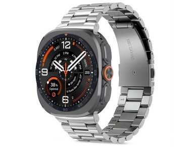 Tech-Protect Stainless Steel Bracelet for Samsung Galaxy Watch Ultra 47mm - Silver Tech-Protect Stainless Steel Bracelet for Samsung Galaxy Watch Ultra 47mm - Silver