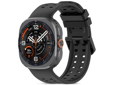 Tech-Protect Silicone Air Strap for Samsung Galaxy Watch Ultra 47mm - Black Tech-Protect Silicone Air Strap for Samsung Galaxy Watch Ultra 47mm - Black