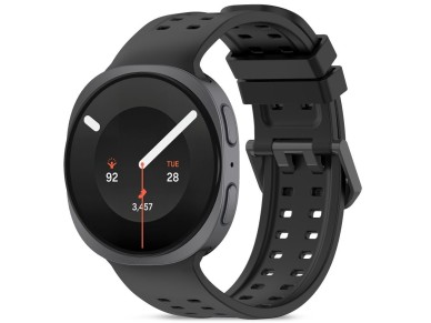 Tech-Protect Silicone Air Strap for Samsung Galaxy Watch 40/44/46 mm - Black Tech-Protect Silicone Air Strap for Samsung Galaxy Watch 40/44/46 mm - Black