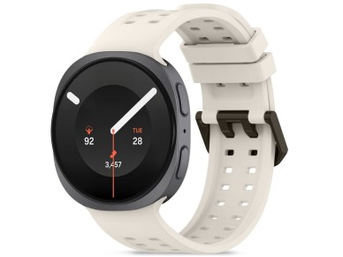 Tech-Protect Silicone Air Strap for Samsung Galaxy Watch 40/44/46 mm - Beige Tech-Protect Silicone Air Strap for Samsung Galaxy Watch 40/44/46 mm - Beige