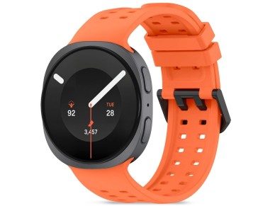 Tech-Protect Silicone Air Strap for Samsung Galaxy Watch 40/44/46 mm - Orange Tech-Protect Silicone Air Strap for Samsung Galaxy Watch 40/44/46 mm - Orange