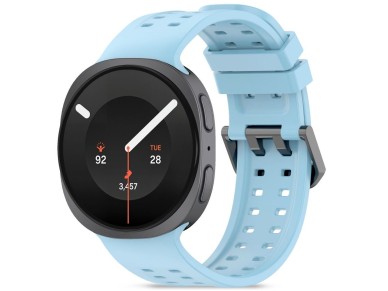Tech-Protect Silicone Air Strap for Samsung Galaxy Watch 40/44/46 mm - Blue Tech-Protect Silicone Air Strap for Samsung Galaxy Watch 40/44/46 mm - Blue