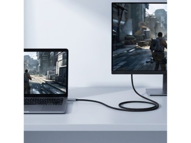 Tech-Protect UltraBoost USB-C to HDMI 2.1 Cable 200 cm 8K 60HZ - Gray Tech-Protect UltraBoost USB-C to HDMI 2.1 Cable 200 cm 8K 60HZ - Gray