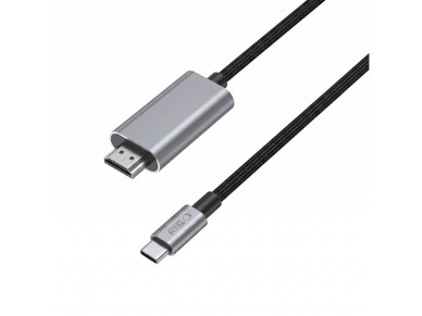 Tech-Protect UltraBoost USB-C to HDMI 2.1 Cable 200 cm 8K 60HZ - Gray Tech-Protect UltraBoost USB-C to HDMI 2.1 Cable 200 cm 8K 60HZ - Gray