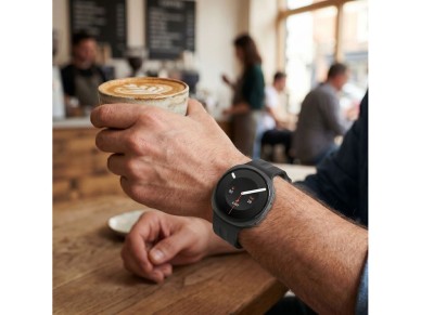 Correa de silicona Tech-Protect Evo para Samsung Galaxy Watch de 40/44/46 mm - Negra