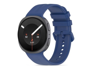 Pulseira de silicone Tech-Protect Evo para Samsung Galaxy Watch 40/44/46 mm - Azul Marinho Pulseira de silicone Tech-Protect Evo para Samsung Galaxy Watch 40/44/46 mm - Azul Marinho