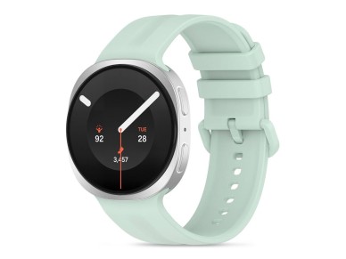 Pulseira de silicone Tech-Protect Evo para Samsung Galaxy Watch 40/44/46 mm - Verde menta Pulseira de silicone Tech-Protect Evo para Samsung Galaxy Watch 40/44/46 mm - Verde menta