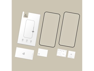 Tech-Protect Glass Fit+ 2-Pack Tempered Glass for Samsung Galaxy A27 5G - Black