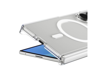 Funda Spigen AirSkin Zero MagFit MagSafe para Samsung Galaxy Z Fold 8 Ultra - Transparente y blanca Funda Spigen AirSkin Zero MagFit MagSafe para Samsung Galaxy Z Fold 8 Ultra - Transparente y blanca