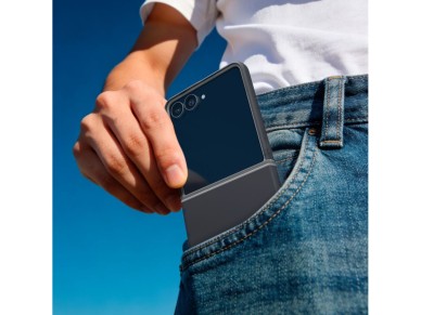 Capa Spigen Nano Pop MagSafe para Samsung Galaxy Z Flip 8 - Preto e Cinza Capa Spigen Nano Pop MagSafe para Samsung Galaxy Z Flip 8 - Preto e Cinza