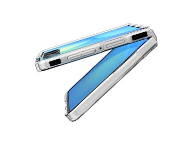 Spigen AirSkin MagFit Case for Samsung Galaxy Z Flip 8 - Clear and White Spigen AirSkin MagFit Case for Samsung Galaxy Z Flip 8 - Clear and White