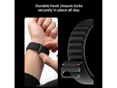 Spigen WBF1 Strap for Samsung Galaxy Watch Ultra 47mm - Black