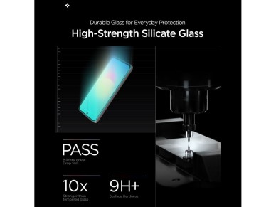 Spigen Glas.tR EZ Fit 2-Pack Tempered Glass for Samsung Galaxy A27 5G