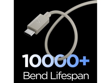 Cabo USB-C Spigen Essential EB6015CC 60W 150 cm - Tit�nio