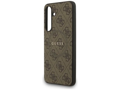 Funda Guess 4G Ring Classic Logo MagSafe para Samsung Galaxy S25 FE - marrón Funda Guess 4G Ring Classic Logo MagSafe para Samsung Galaxy S25 FE - marrón