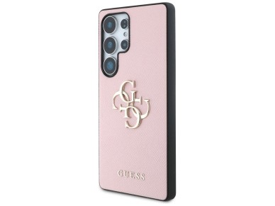 Funda Guess Grained Big 4G Logo Small Classic Logo para Samsung Galaxy S25 Ultra - rosa Funda Guess Grained Big 4G Logo Small Classic Logo para Samsung Galaxy S25 Ultra - rosa