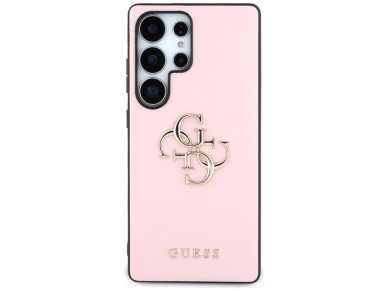 Funda Guess Grained Big 4G Logo Small Classic Logo para Samsung Galaxy S25 Ultra - rosa Funda Guess Grained Big 4G Logo Small Classic Logo para Samsung Galaxy S25 Ultra - rosa